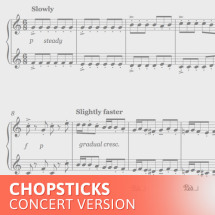 chopsticks concert version