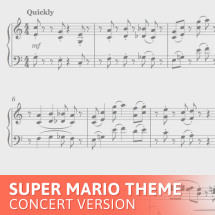 super mario theme concert version